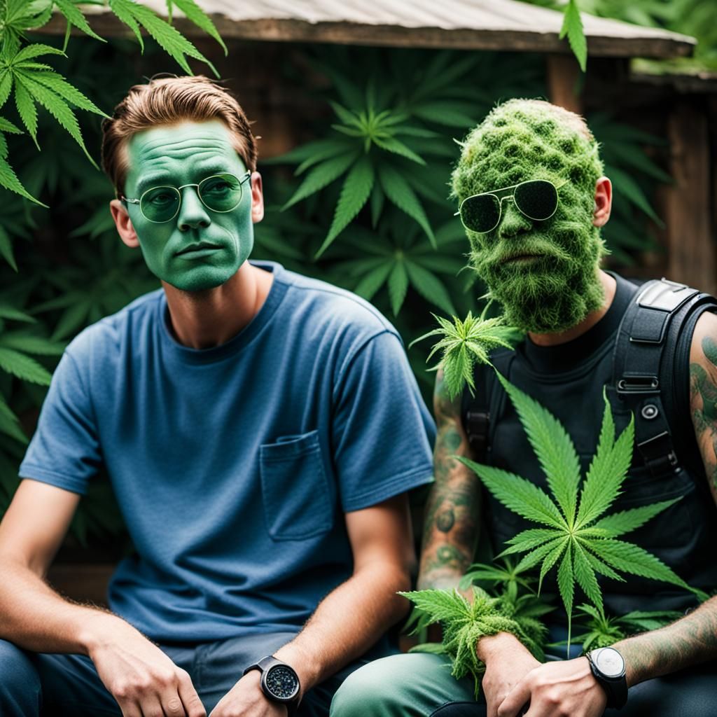 On an intergalactic planet made of weed