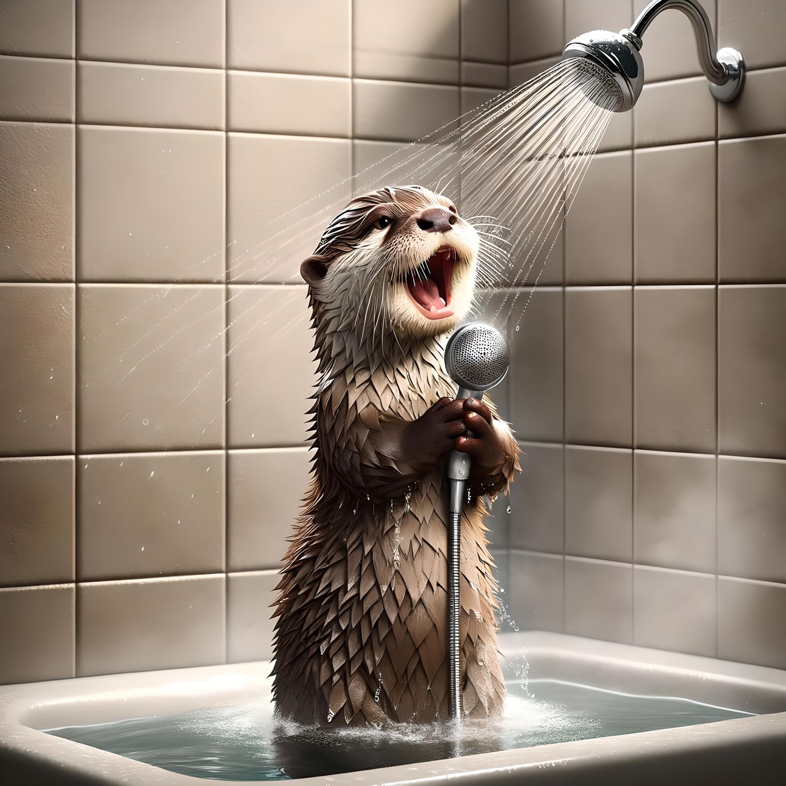 open mike 🦦🎤🎵