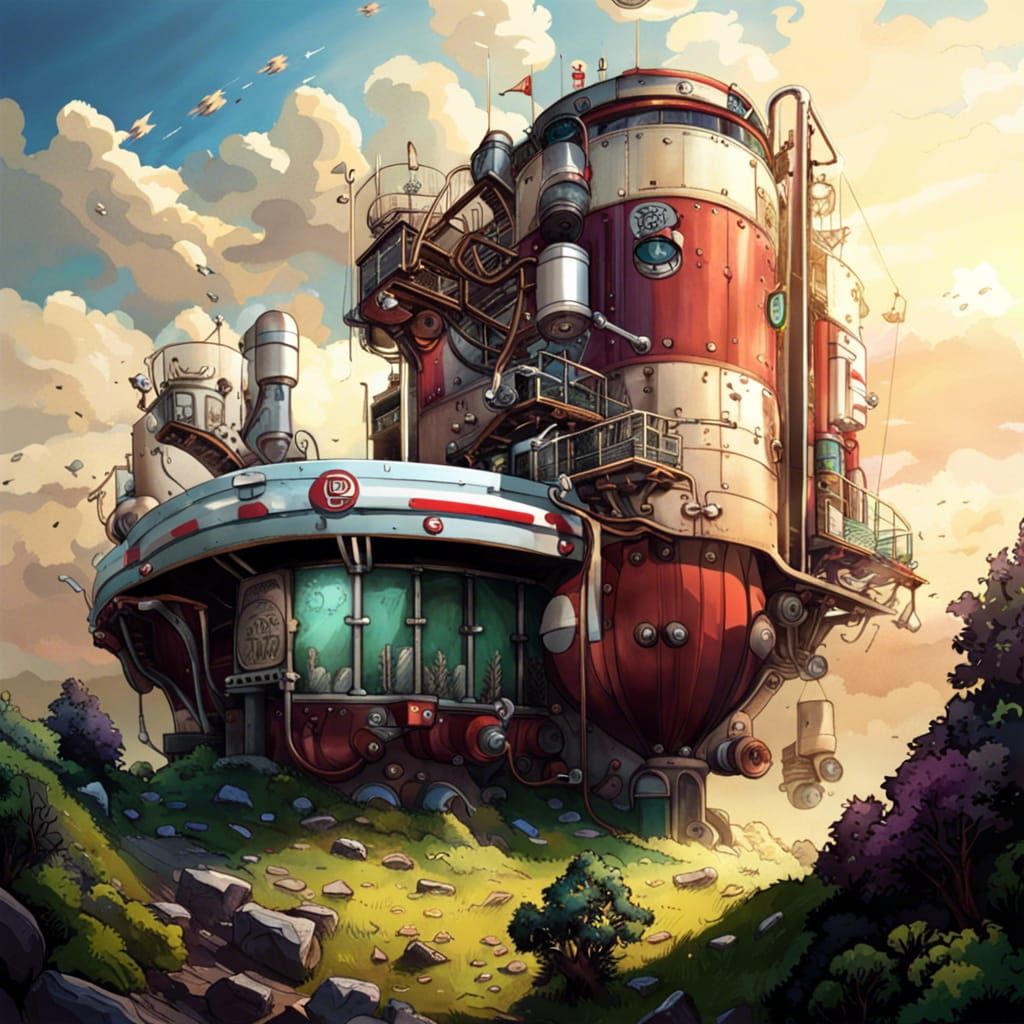 A self assembling production line for the self assembling production lines that produce self assembling ...  by @Eric