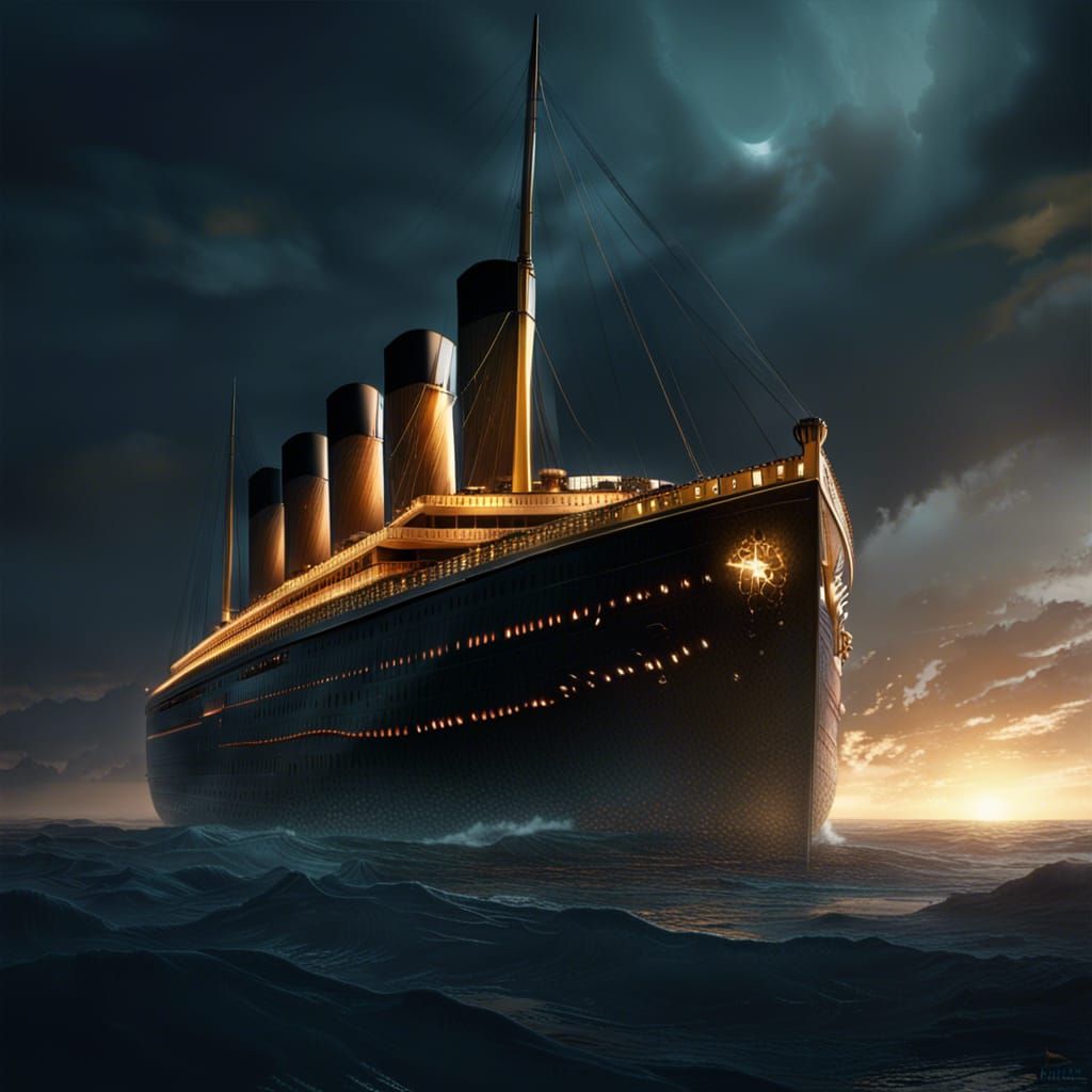 titanic - AI Generated Artwork - NightCafe Creator