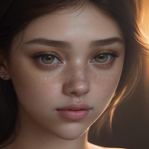 Her Eyes Were Like Saucers AI Generated Artwork NightCafe Creator