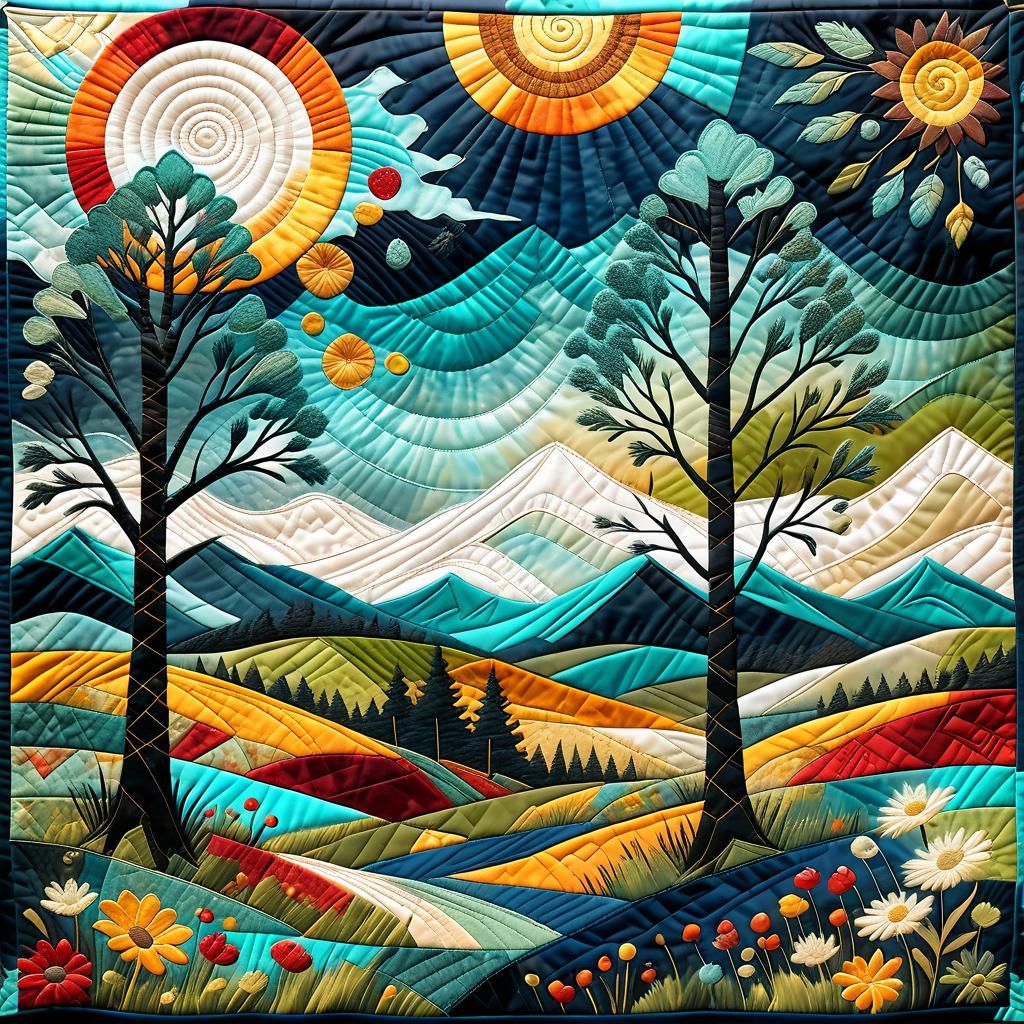 Quilted Landscape 