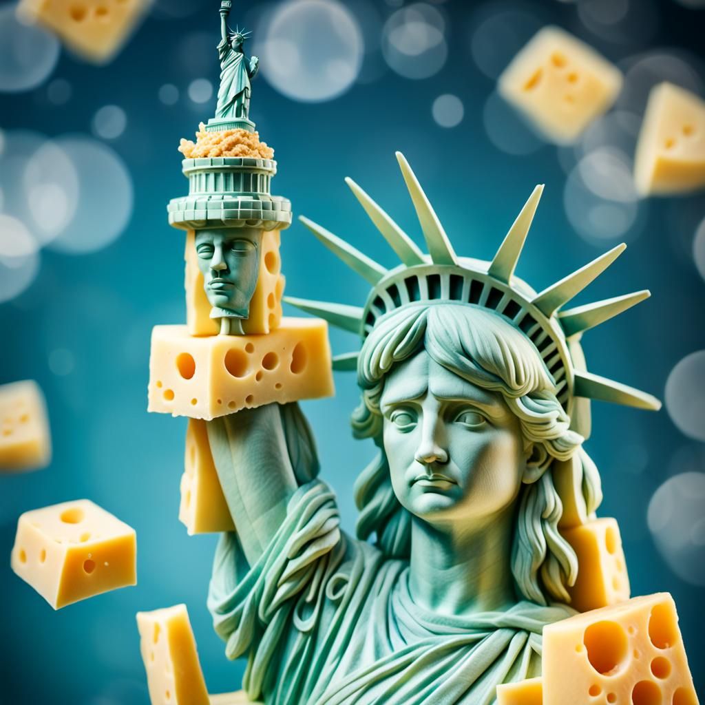 FOOD AND LIBERTY - AI Generated Artwork - NightCafe Creator