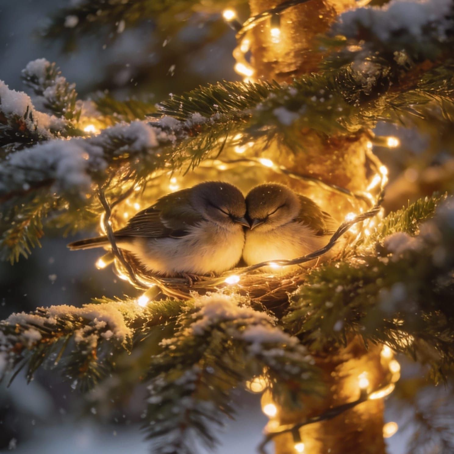 Silent Cozy Night  by @AGuthrie