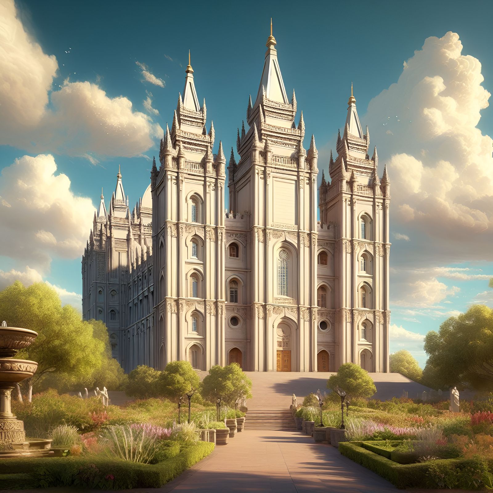 I love to see the temple