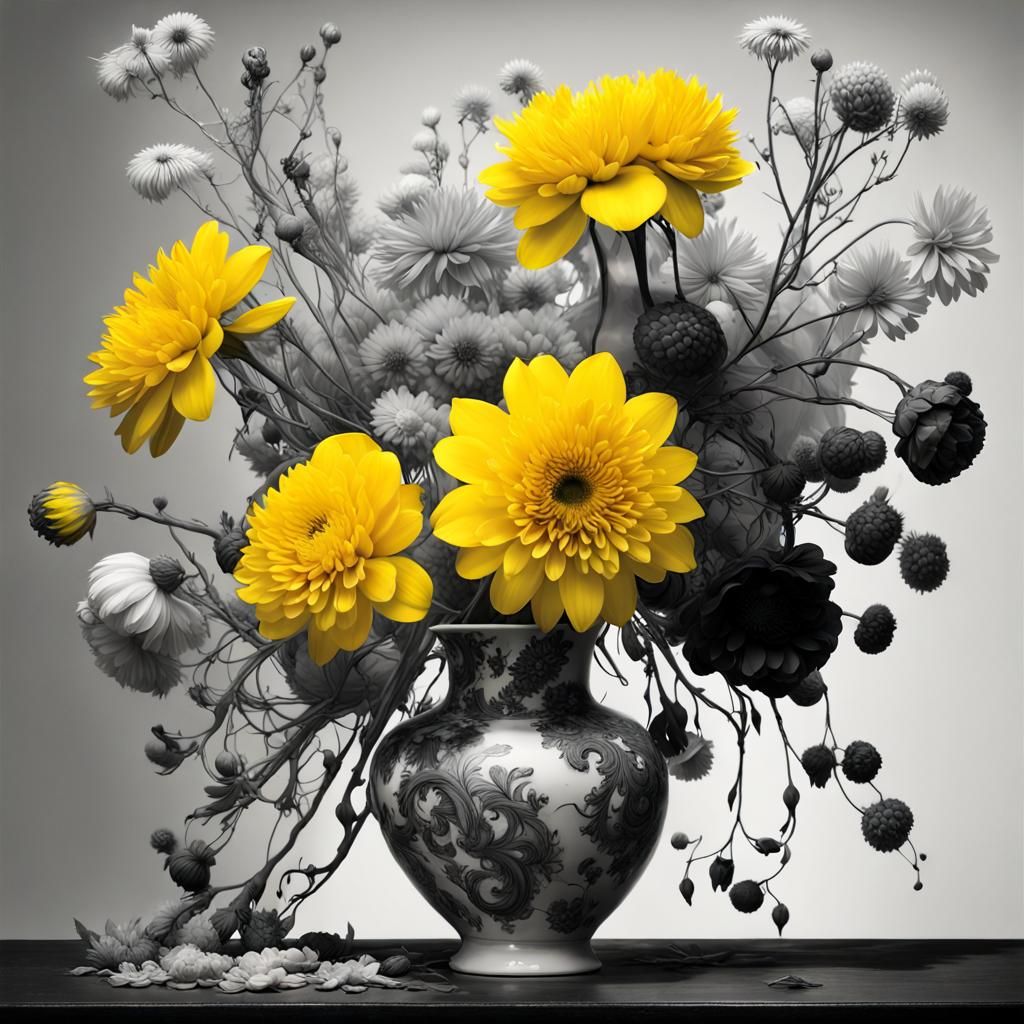 Pop of Yellow  by @Sunshine