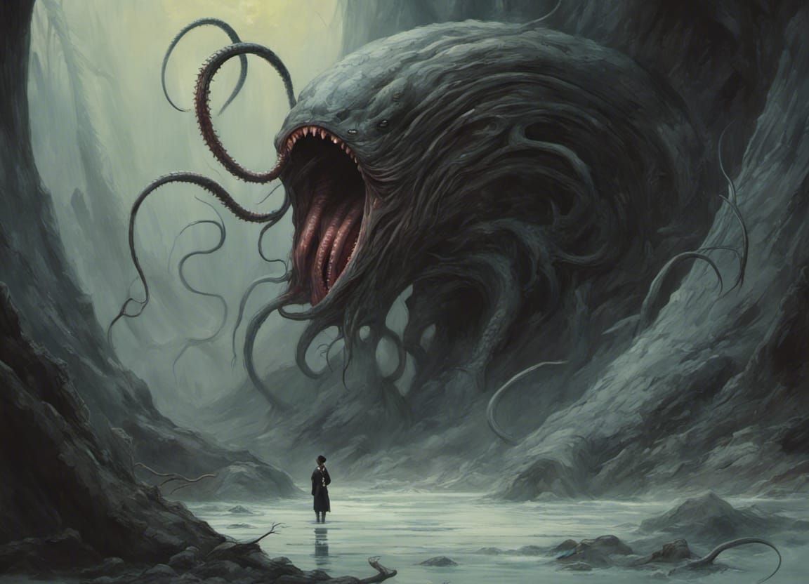 The Great Worm Lord Summoned AI Generated Artwork NightCafe Creator Aebx4Qk9G4LvuPIS0wSU 1 G9x19