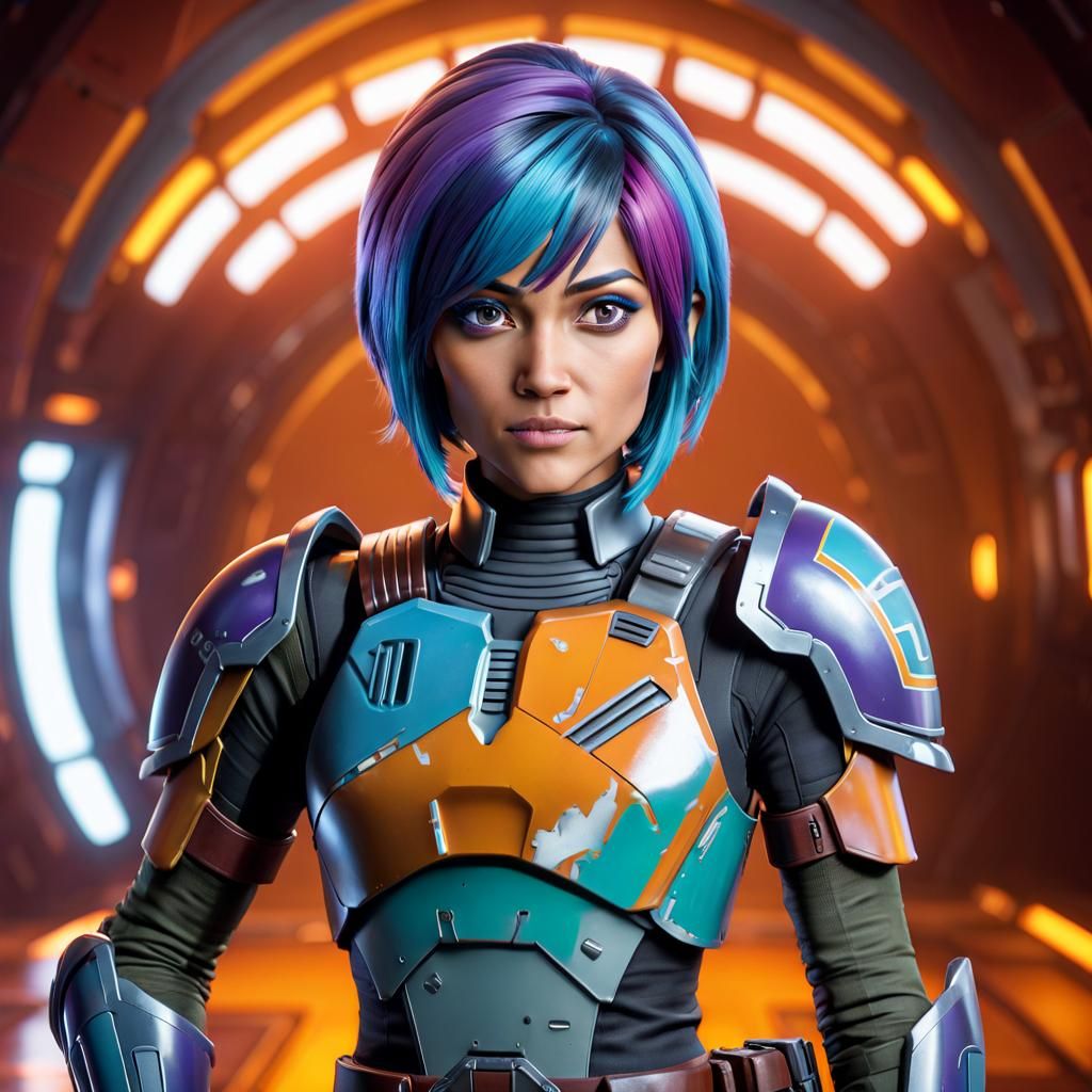 Sabine Wren - AI Generated Artwork - NightCafe Creator