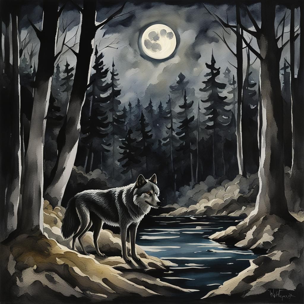 Full Moon Forest