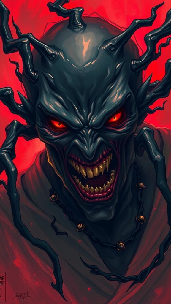 "Howling.zombiecored pain of transformation, Onyx skin, devi...