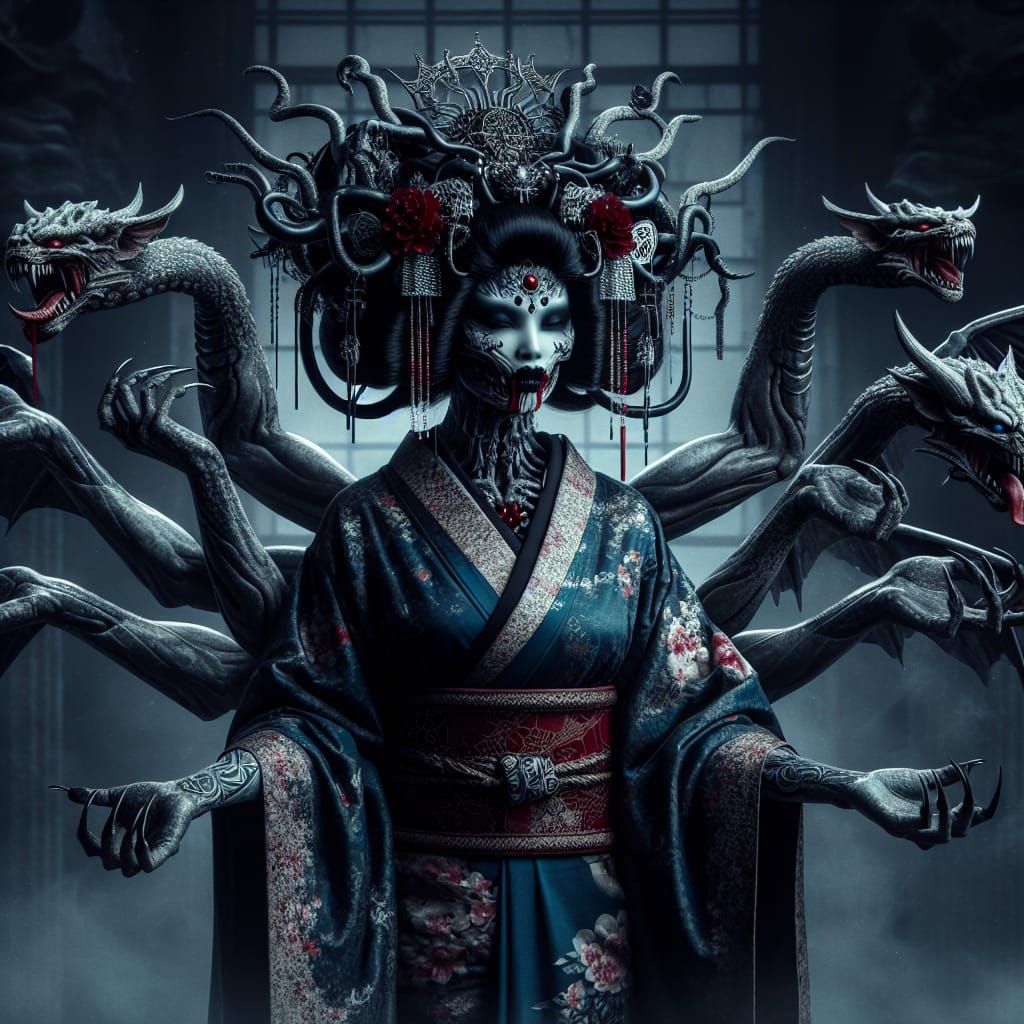 Kali Medusa Vampy Geisha