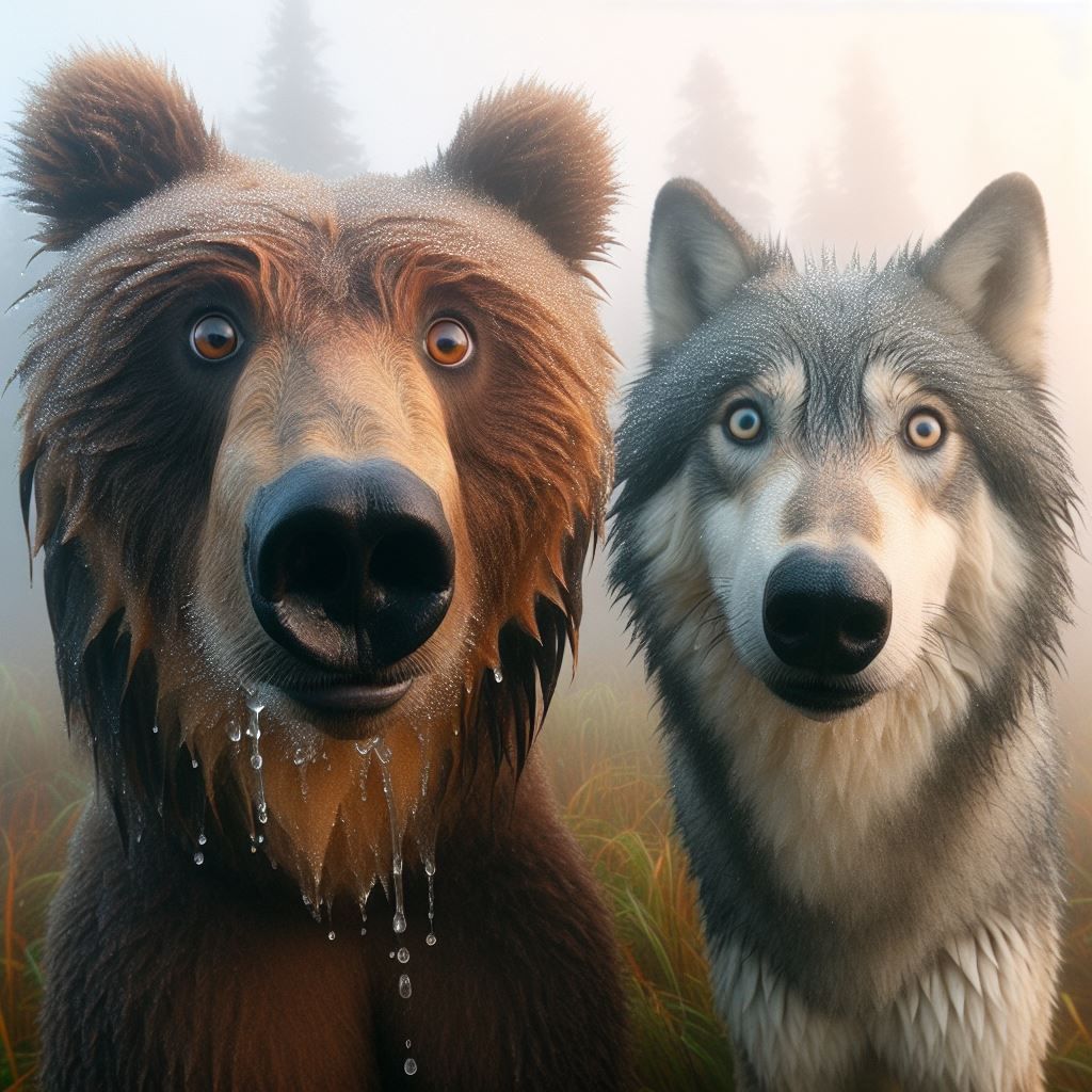 Bear & Wolf