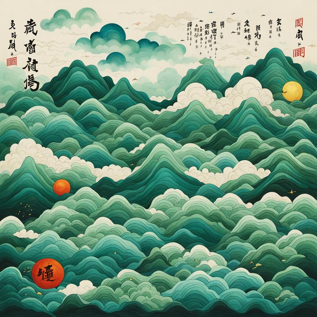 Abstract Person in Void