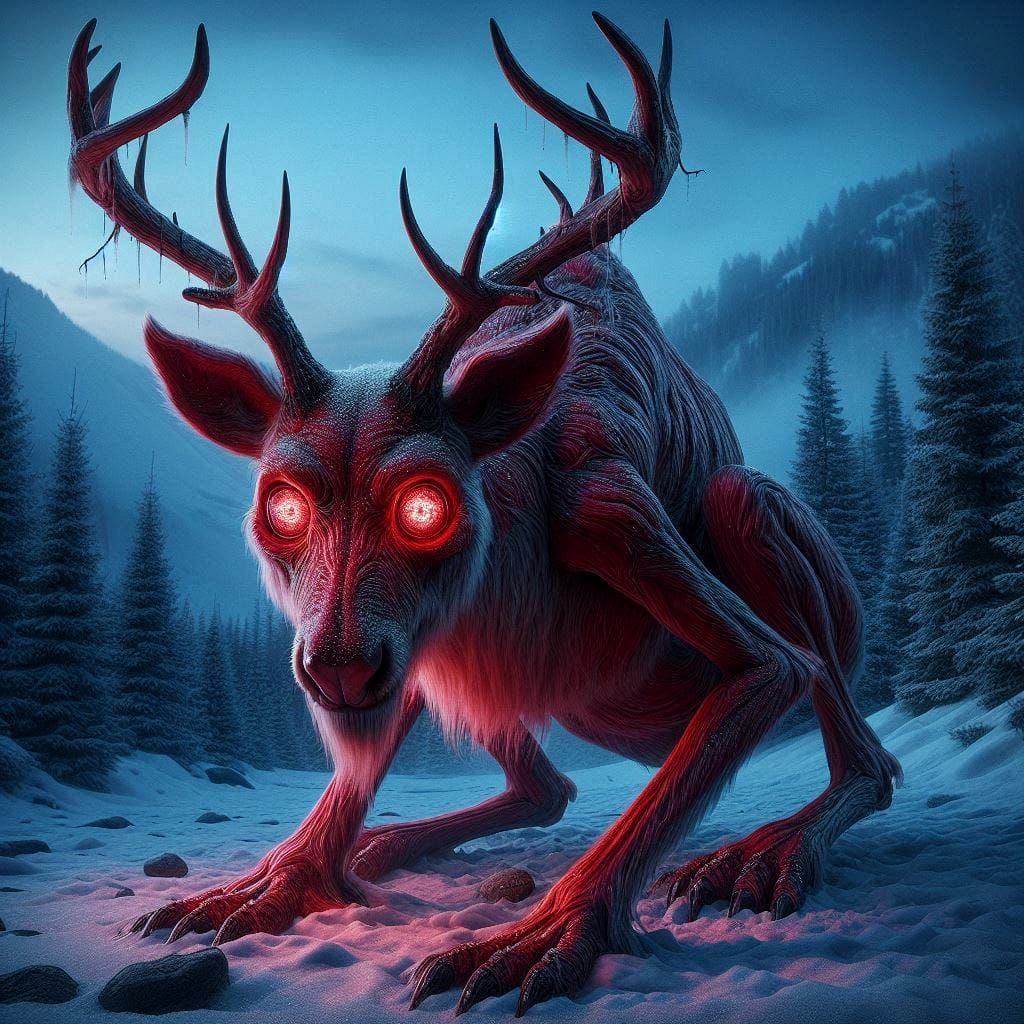 Sinister elk