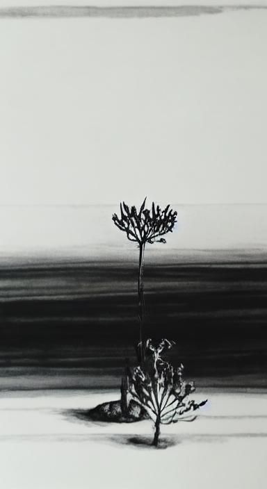 Botanical Ink Drawing