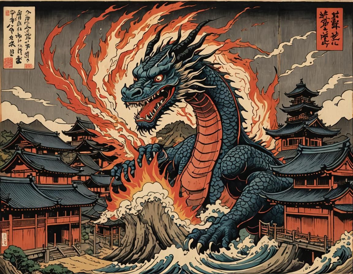 Dragon Attack  by @Lowieken 73