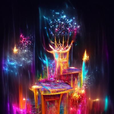 Throne. God of the magic's throne.
