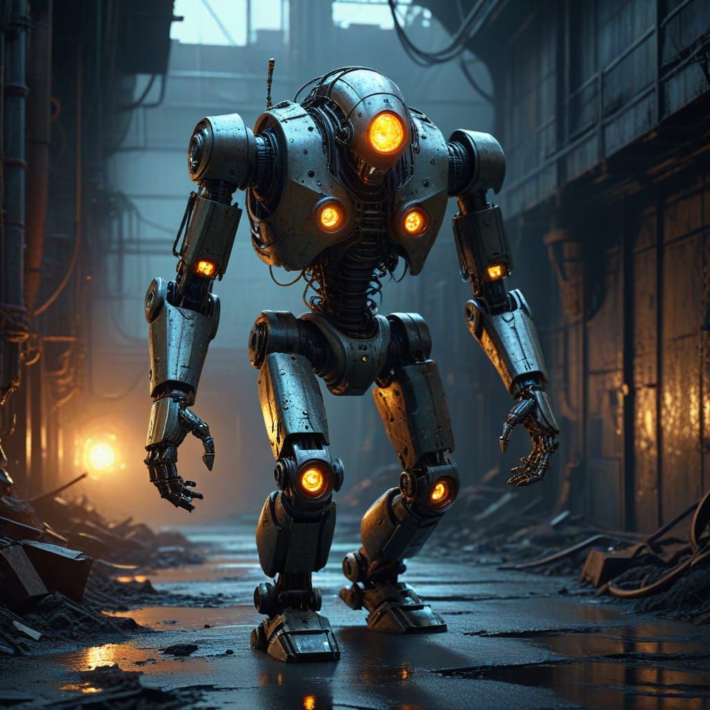 Robot Quitting His Job