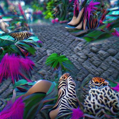Fashion Jungle 8k resolution