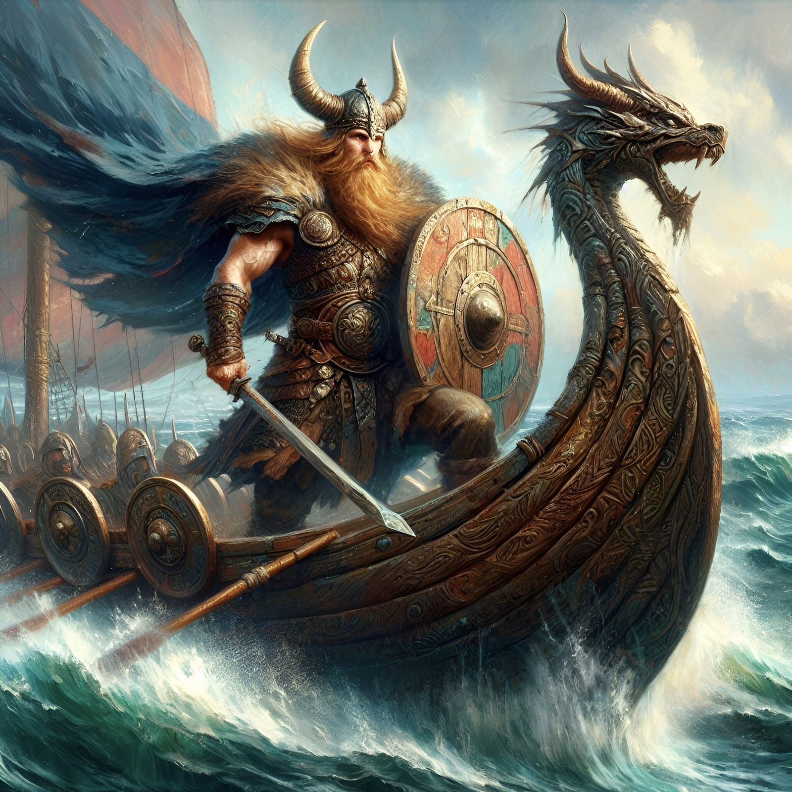 Viking Longboat  2
