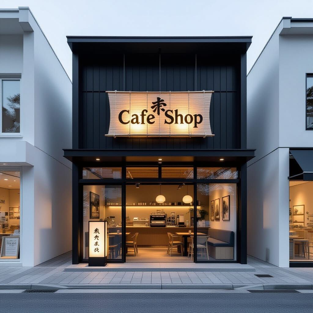 coffee shop design - Start Image 1