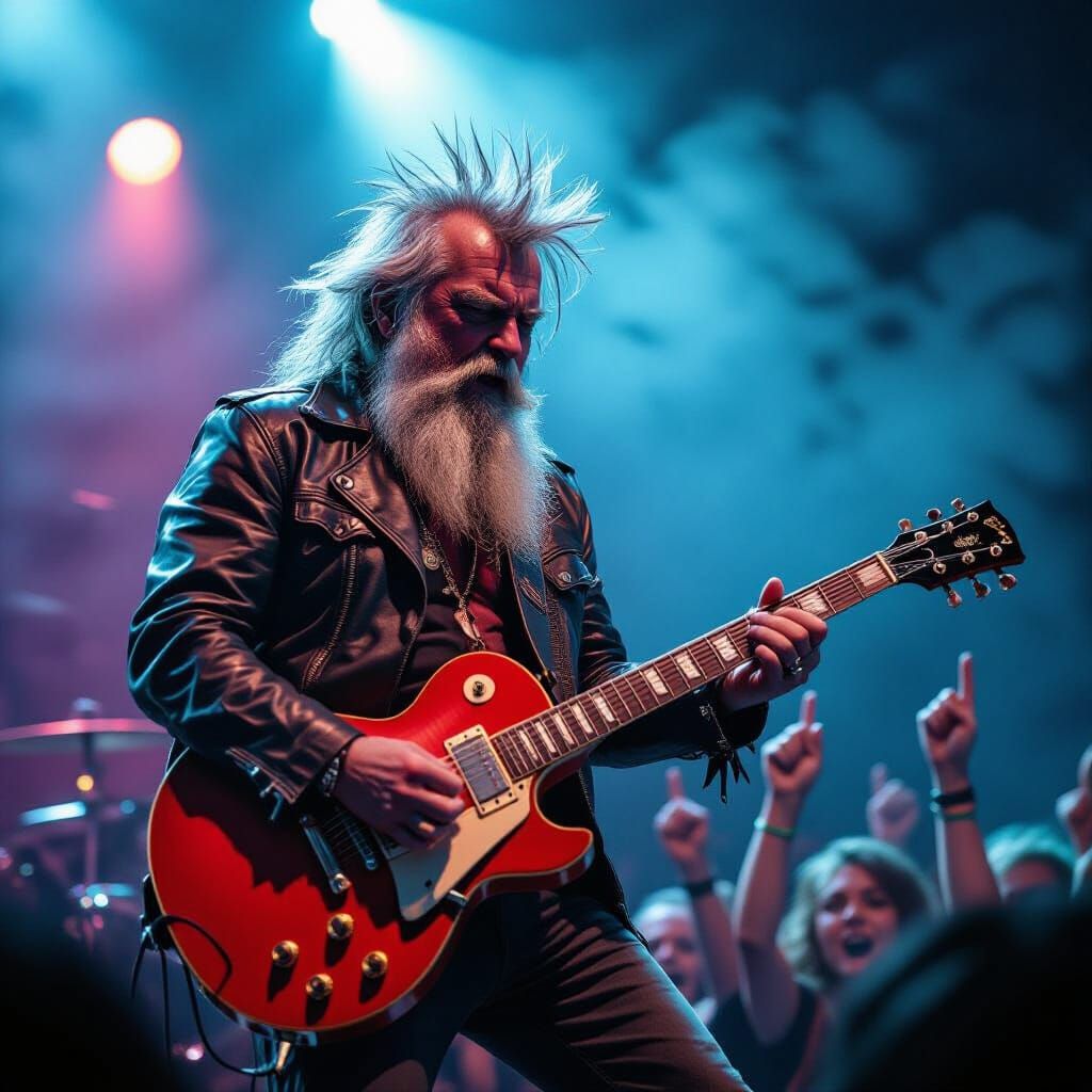 Never Too Old to Rock  by @Rogue Bayman