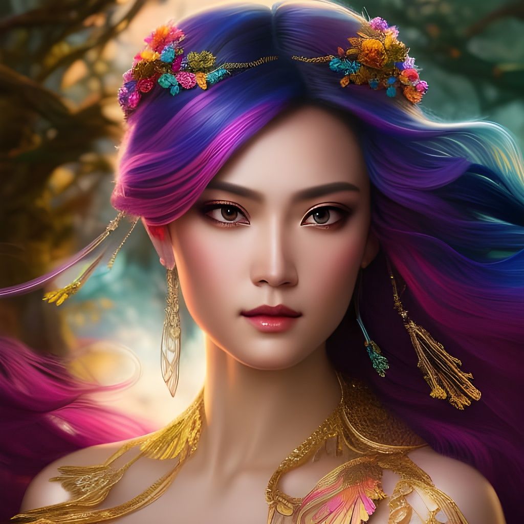 Beautiful Japanese Princess - AI Generated Artwork - NightCafe Creator