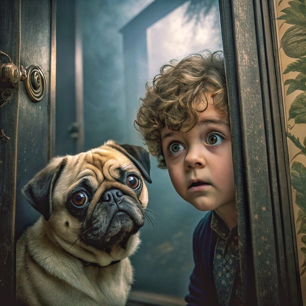 The Pug and The Boy
