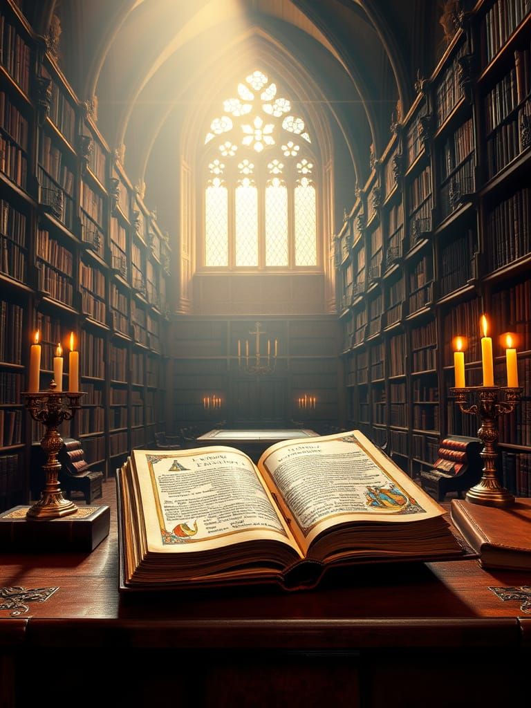 Medieval library  by @John from Youngstown