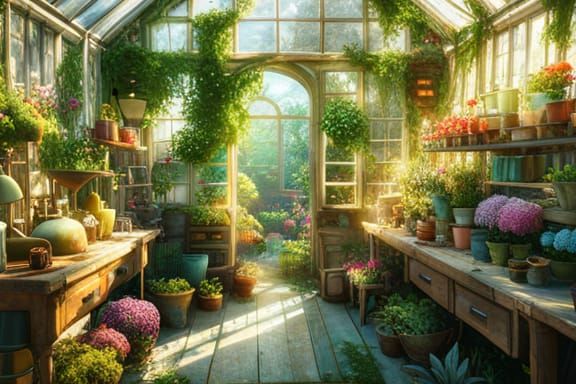 the greenhouse  by @shooflower