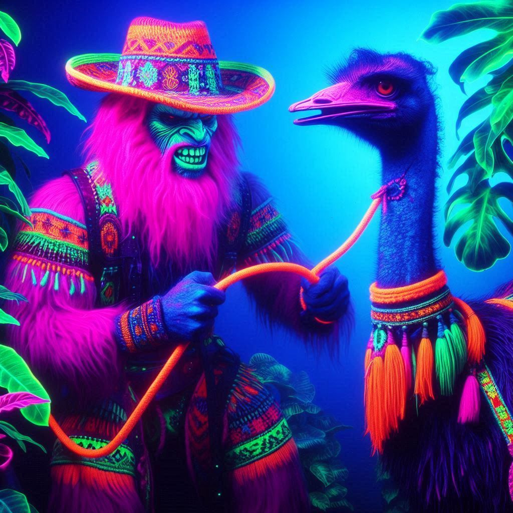 trippy 60s gogo decor