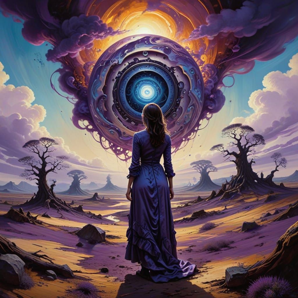 Portal to Beautiful Insanity  by @NectarinePie