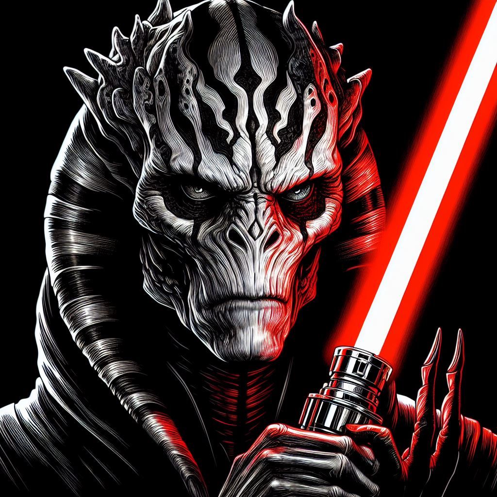 Alien Sith portrait Series