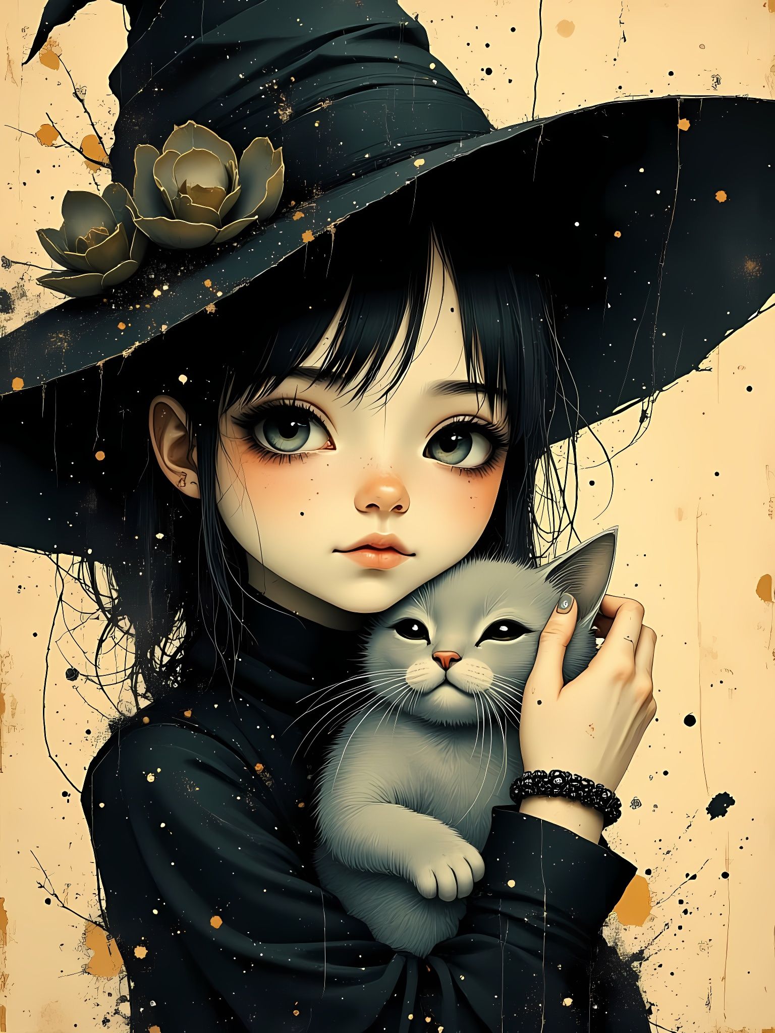 The Little Witch & Her Companion  by @Lore 