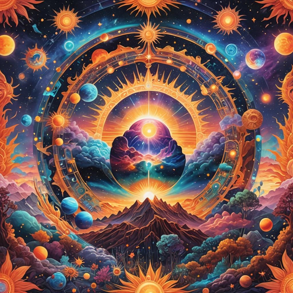 Glorious sunrise