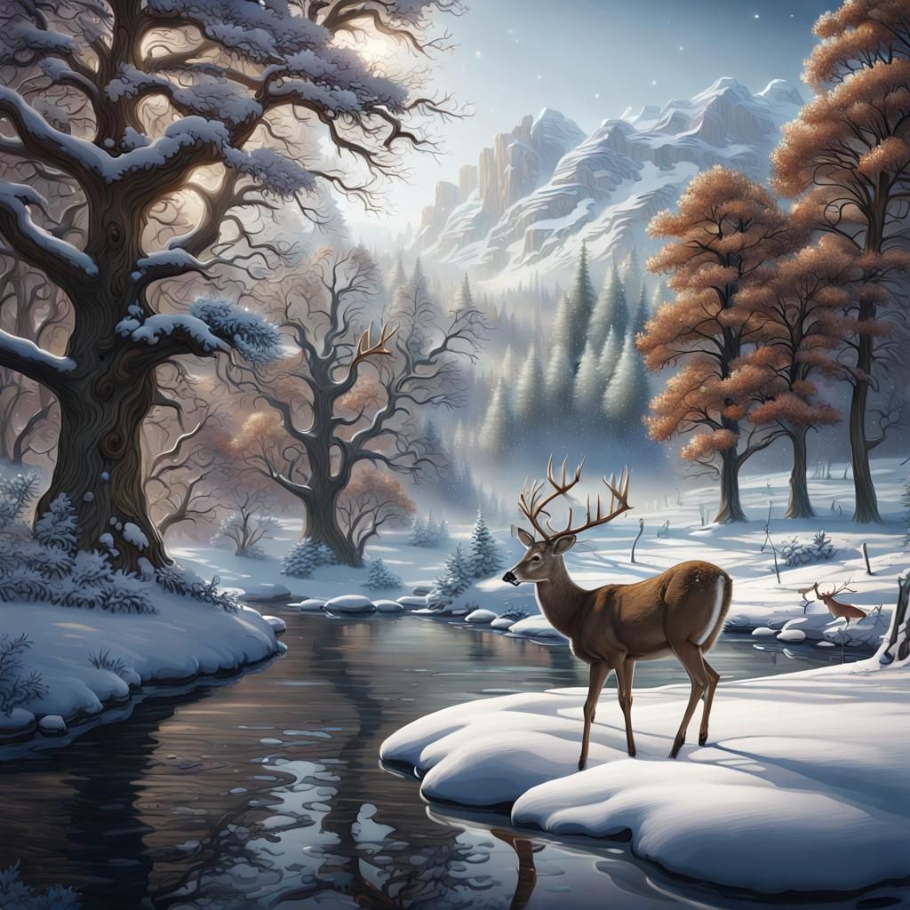 Nature in the winter  by @Artless