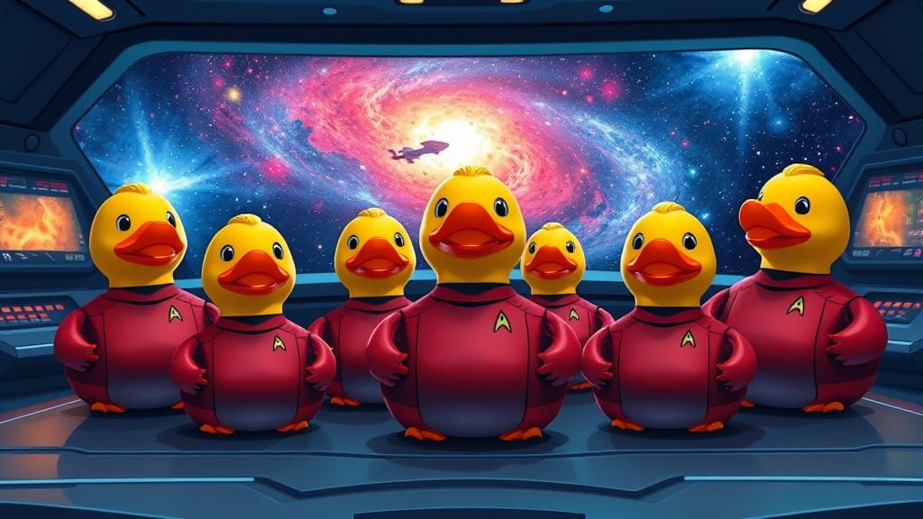StarDuck Enterprise  by @Narolinus
