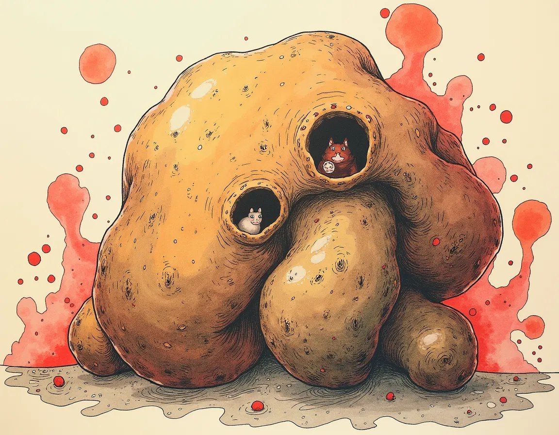 Strange bubble with unusual tenants