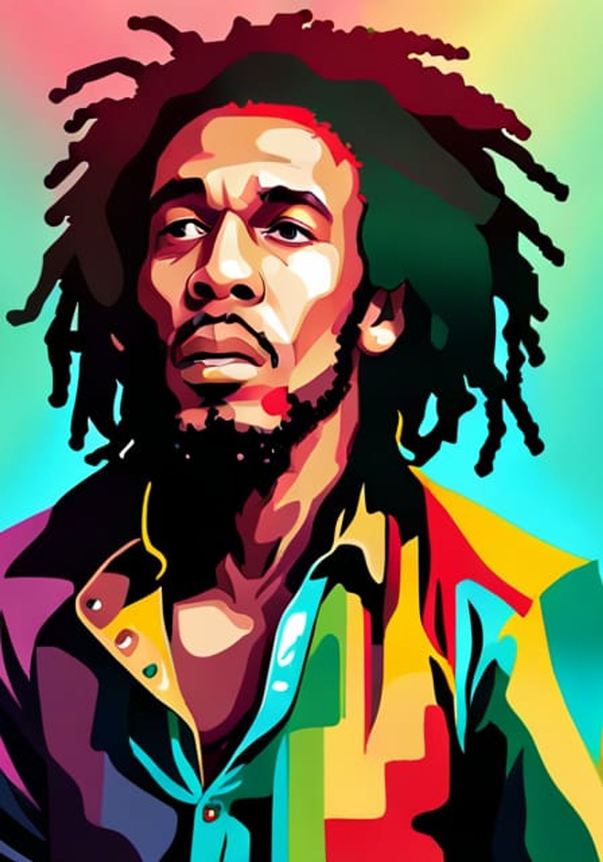 Bob Marley - AI Generated Artwork - NightCafe Creator