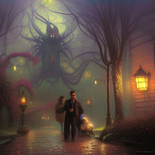 Freak on a leash Tim Burton Bernie Wrightson Pino Daeni hype...