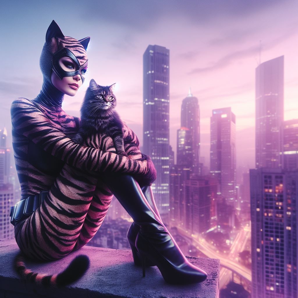Tiger Catwoman