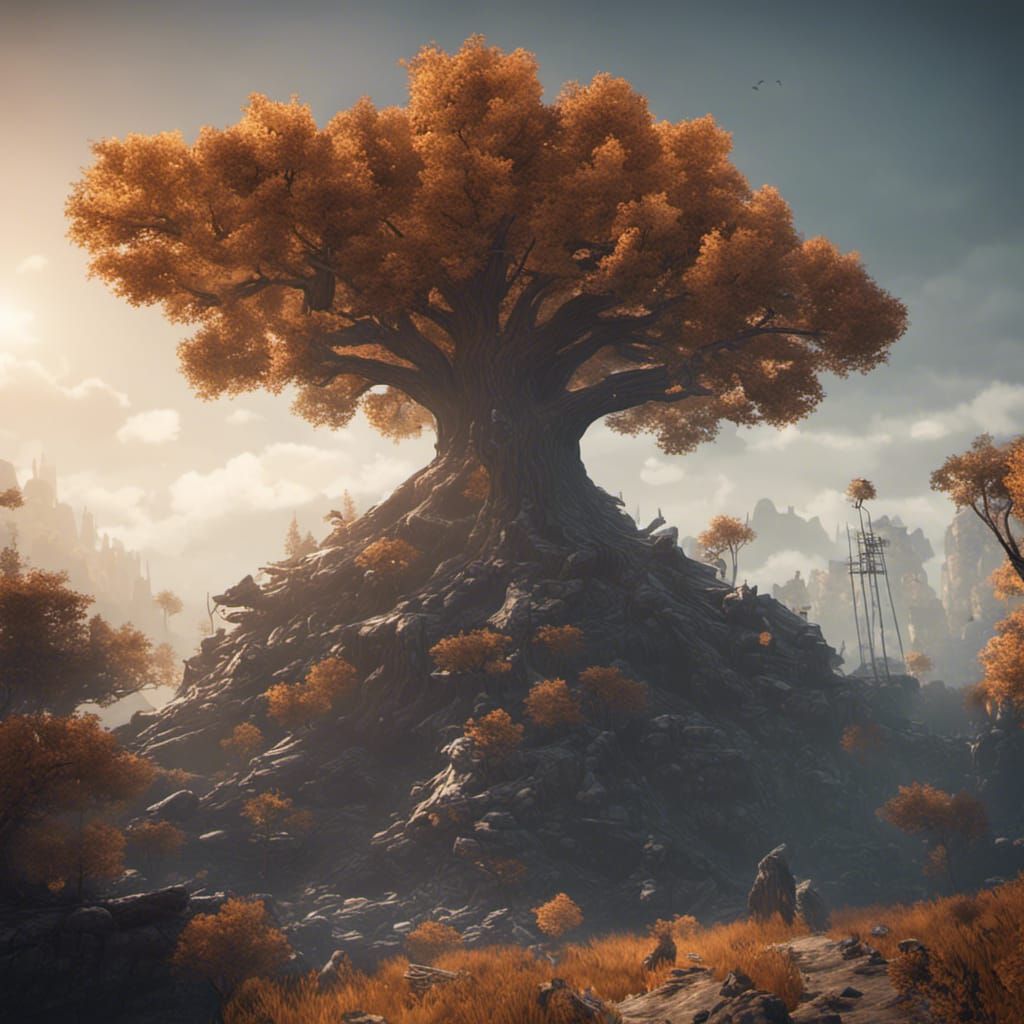 the last tree in a world of tech