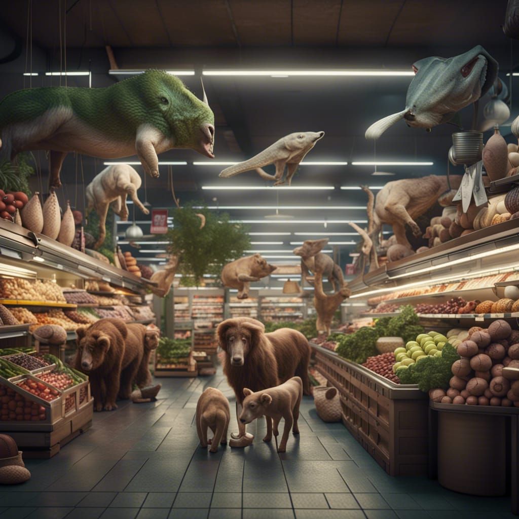 Animal Supermarkets.