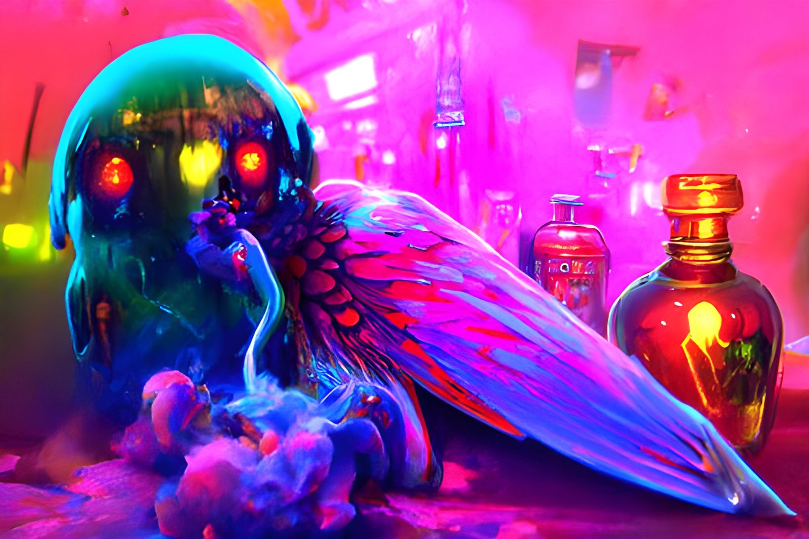 Magical Fairy Potion - AI Generated Artwork - NightCafe Creator