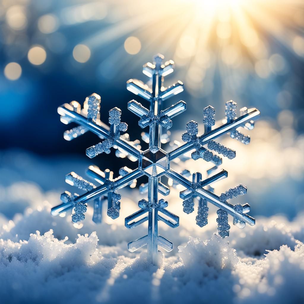 SNOWFLAKES   by @WildPoppy