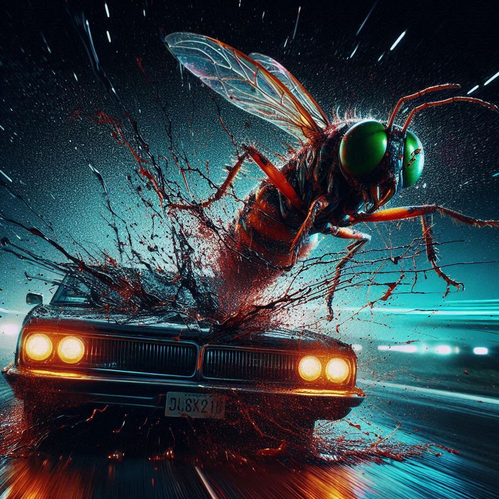 Dash Cam Chronicles :  Kamikaze Bugs