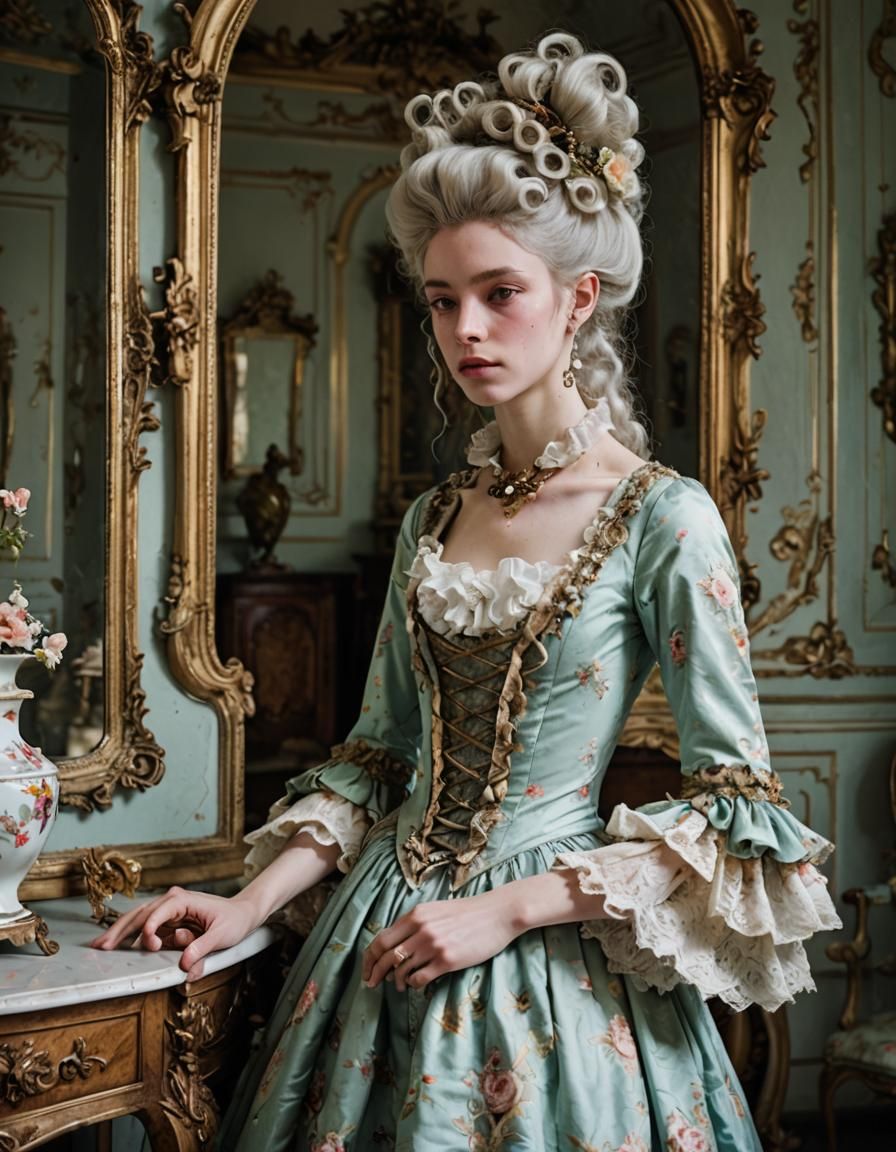 rococo teenager  by @Dat V