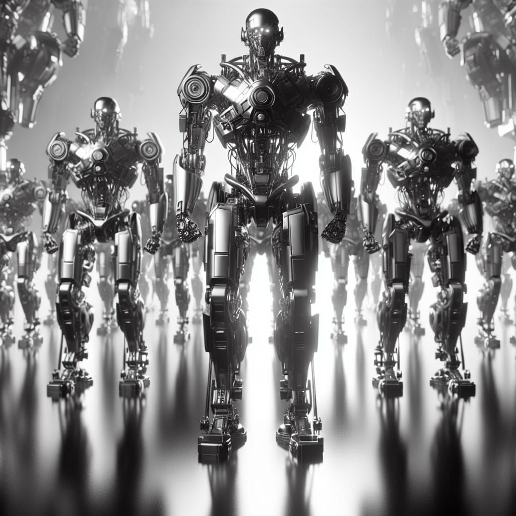 MMA - Monochrome Mecha Army