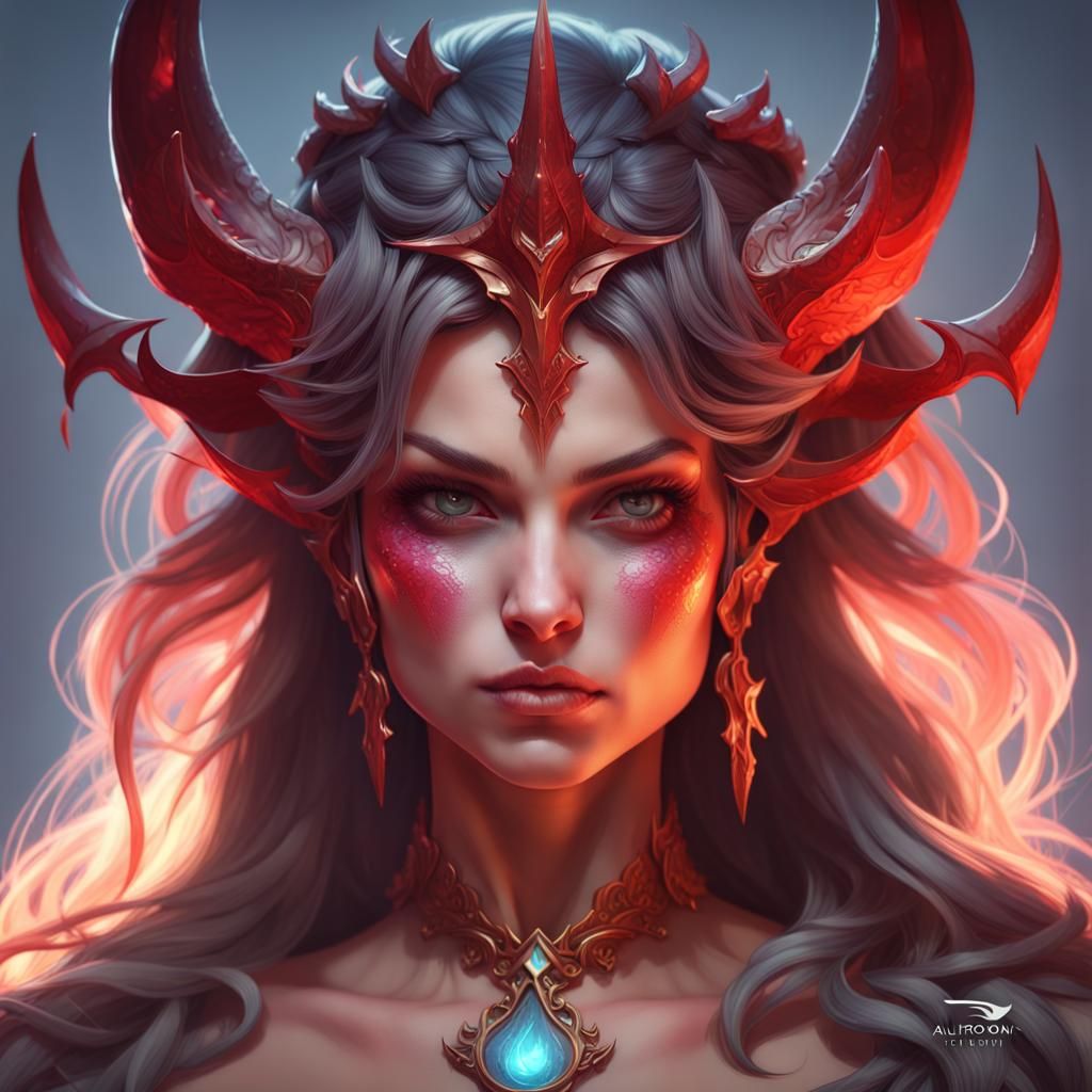 Devil Princess - AI Generated Artwork - NightCafe Creator