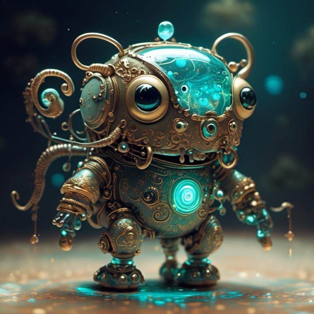 <lora:Elephant Tea:1.0> realistic robot Alien 